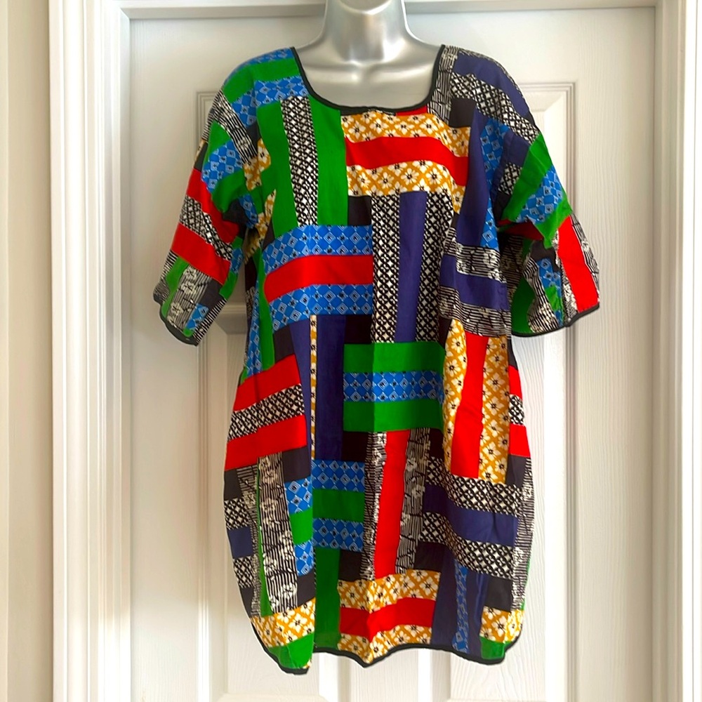 Vintage 60’s Colorful Smock Apron